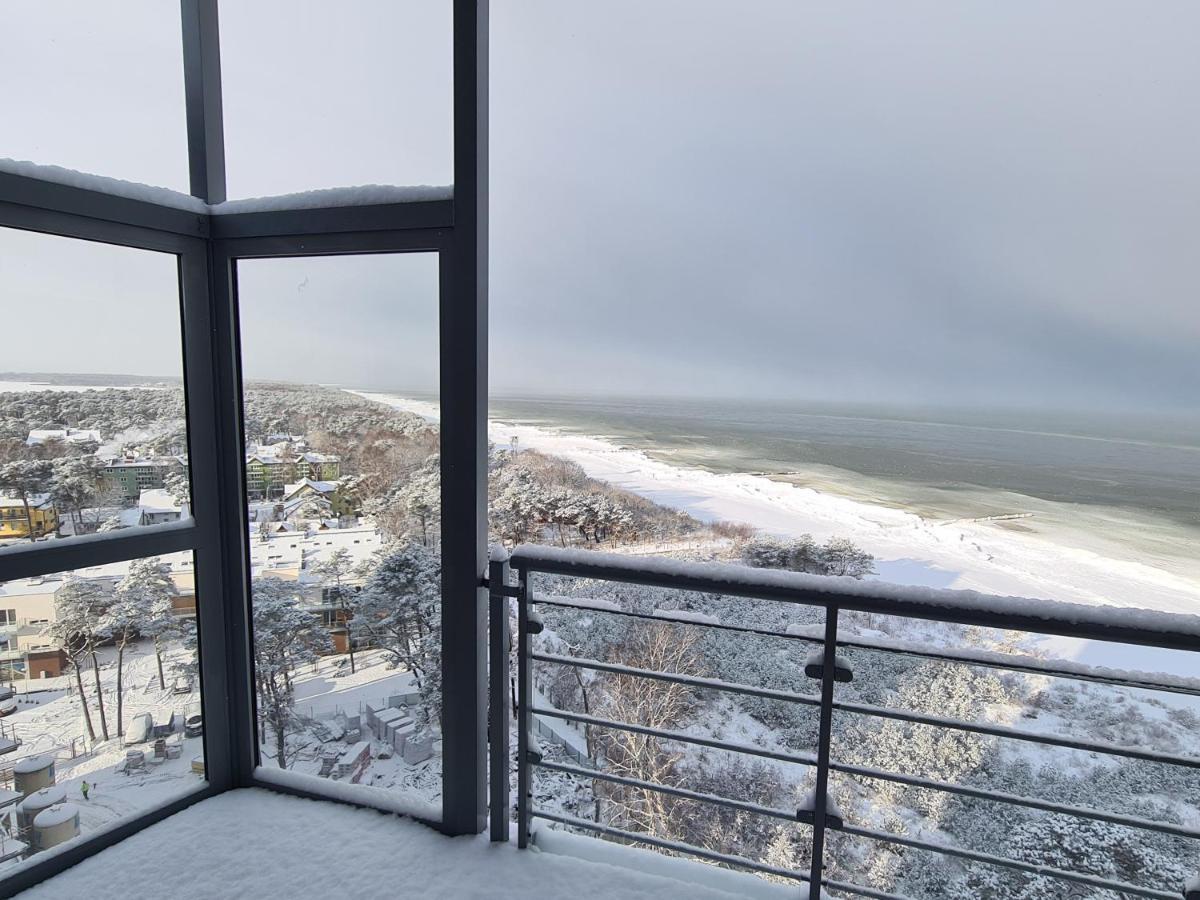 Apartament Z Widokiem Na Morze - Sea View, Przy Plazy 드지우노웨크 외부 사진