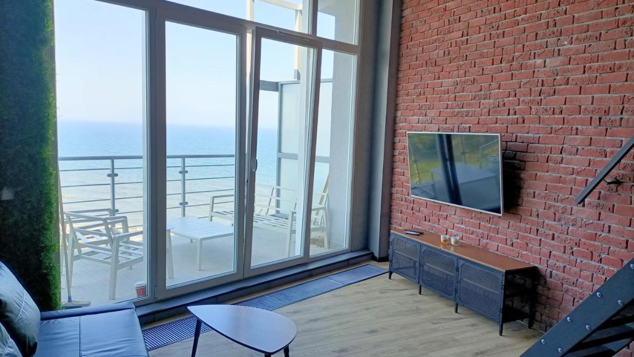 Apartament Z Widokiem Na Morze - Sea View, Przy Plazy 드지우노웨크 외부 사진