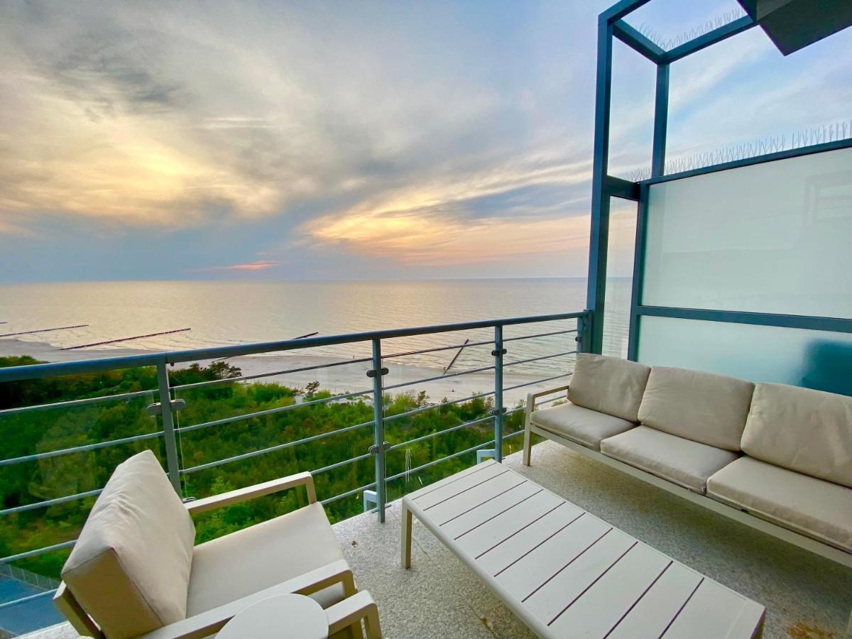 Apartament Z Widokiem Na Morze - Sea View, Przy Plazy 드지우노웨크 외부 사진