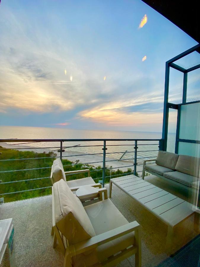Apartament Z Widokiem Na Morze - Sea View, Przy Plazy 드지우노웨크 외부 사진